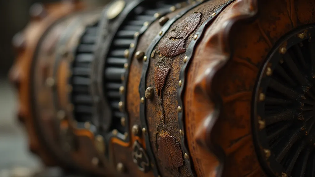 Accordion Bellows Close-up