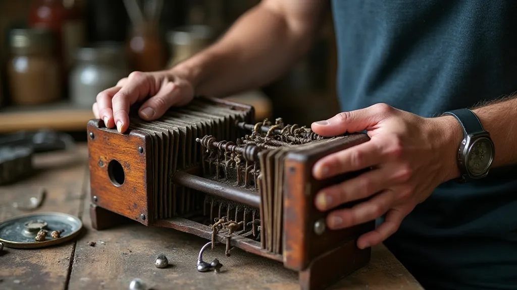 Accordion restoration in progress