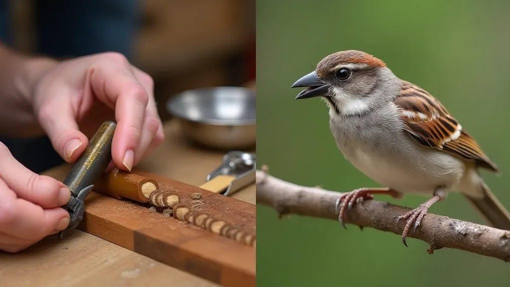Accordion repair and sparrow details