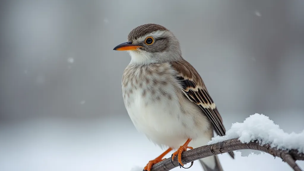 Northern Mockingbird listening